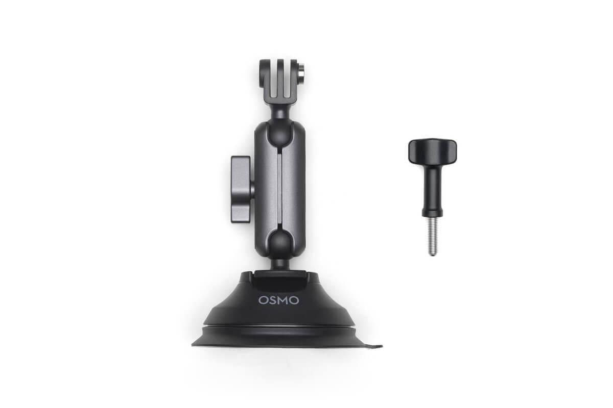 DJI Osmo Action Vantuz Montajı (Suction Cup)