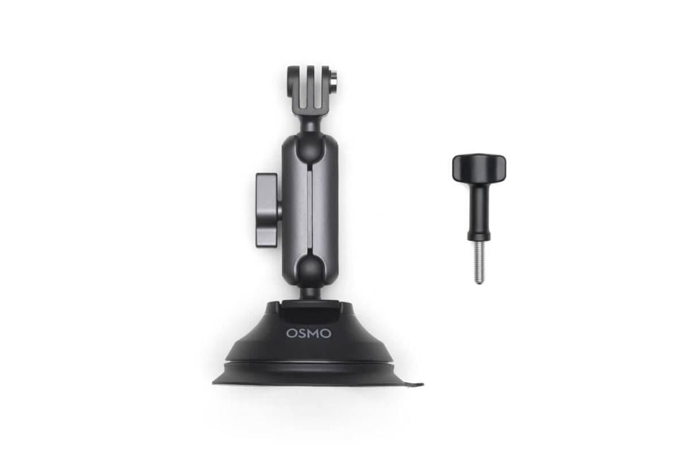 DJI Osmo Action Vantuz Montajı (Suction Cup)