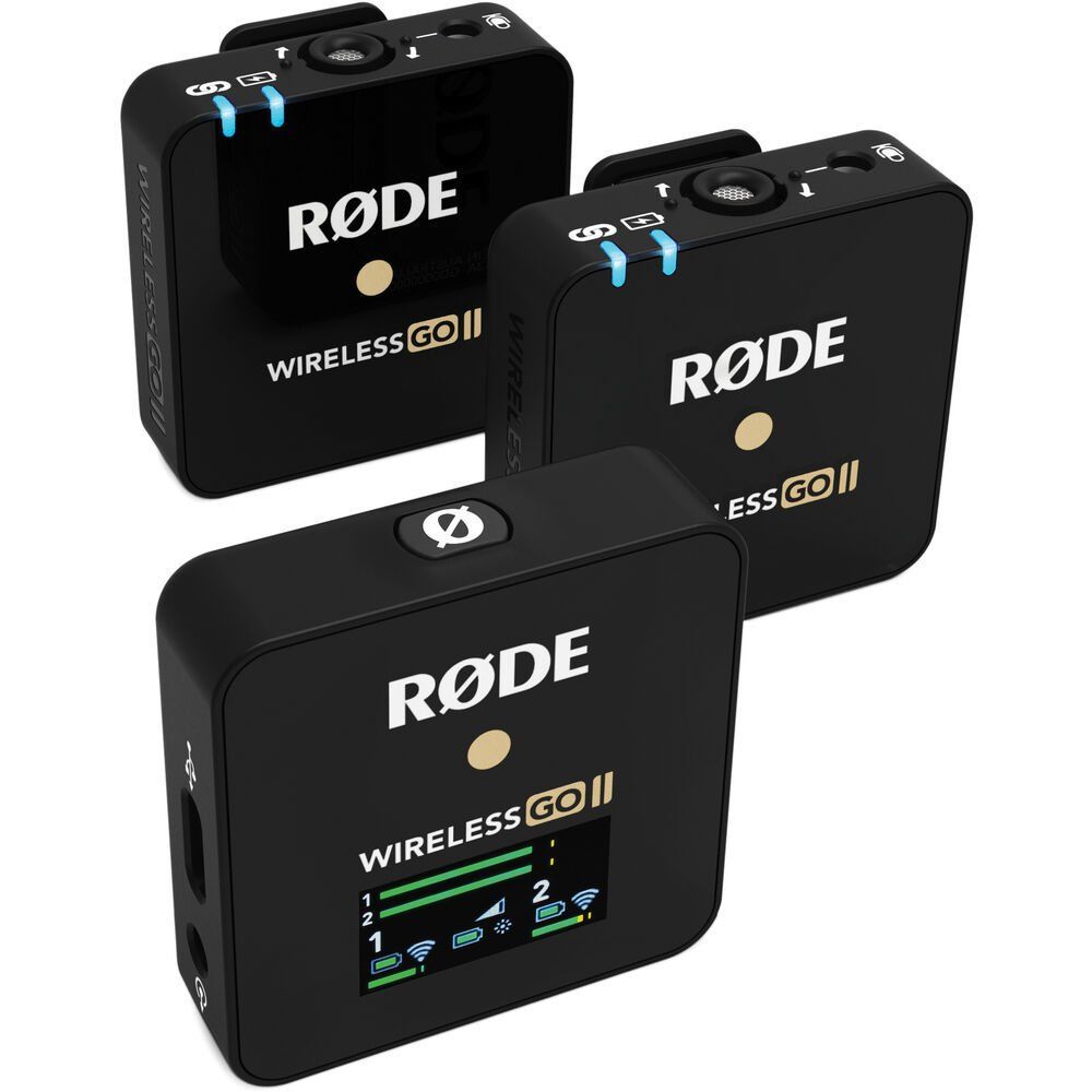 RODE Wireless GO II Kablosuz 2 Kişilik Mikrofon Seti