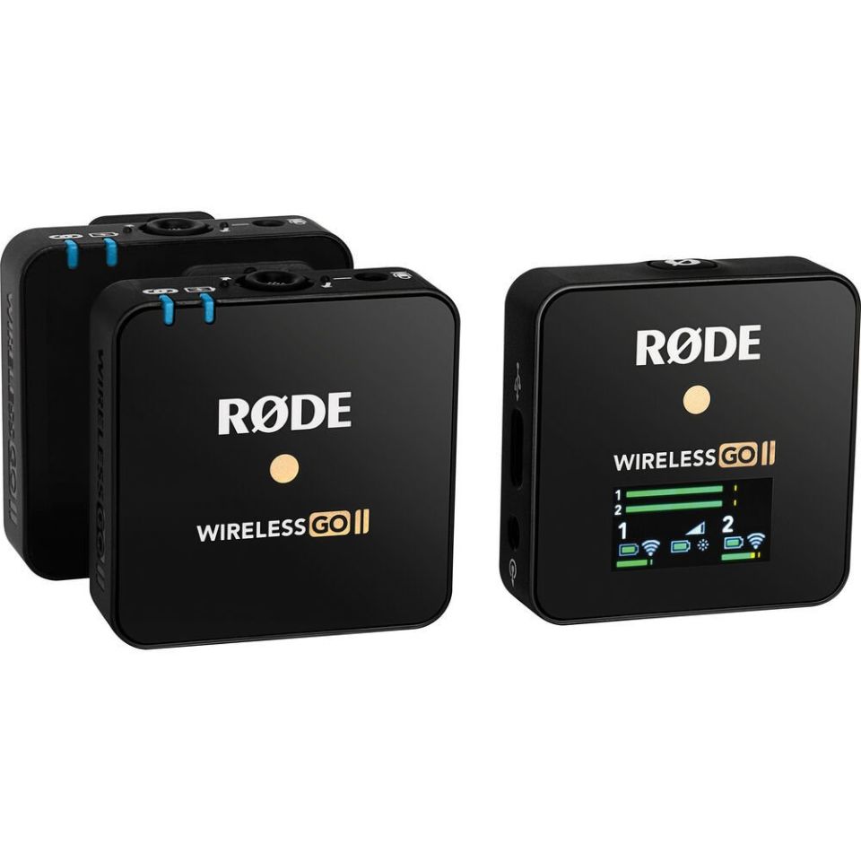 RODE Wireless GO II Kablosuz 2 Kişilik Mikrofon Seti