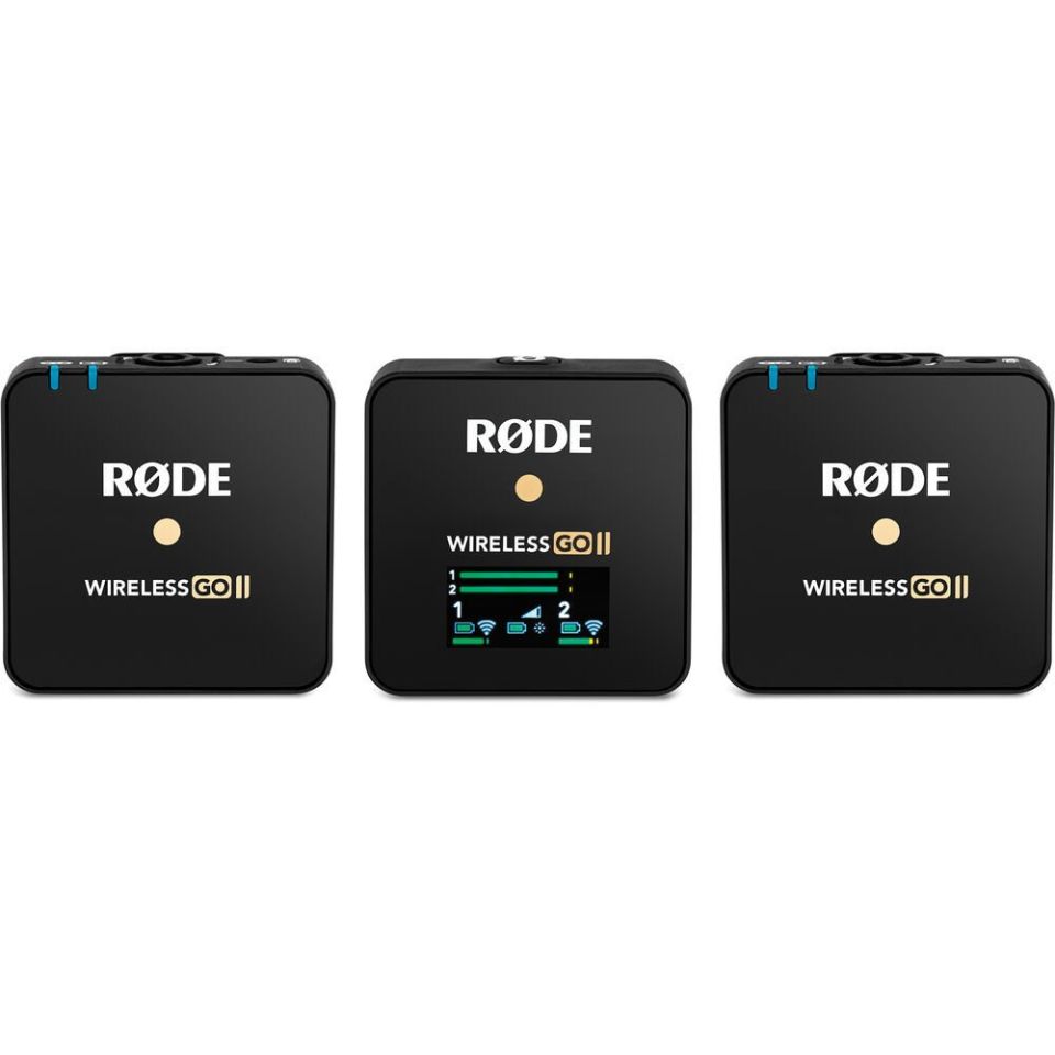 RODE Wireless GO II Kablosuz 2 Kişilik Mikrofon Seti