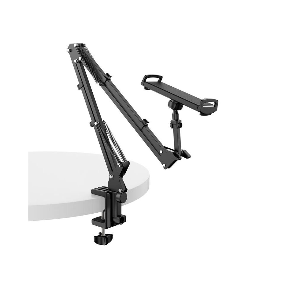 Ulanzi T2 Çift Kollu Mikrofon Telefon ve Tablet Masa Standı