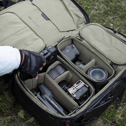 PGYTECH OnePro Flex Backpack (Space Black, 40L)