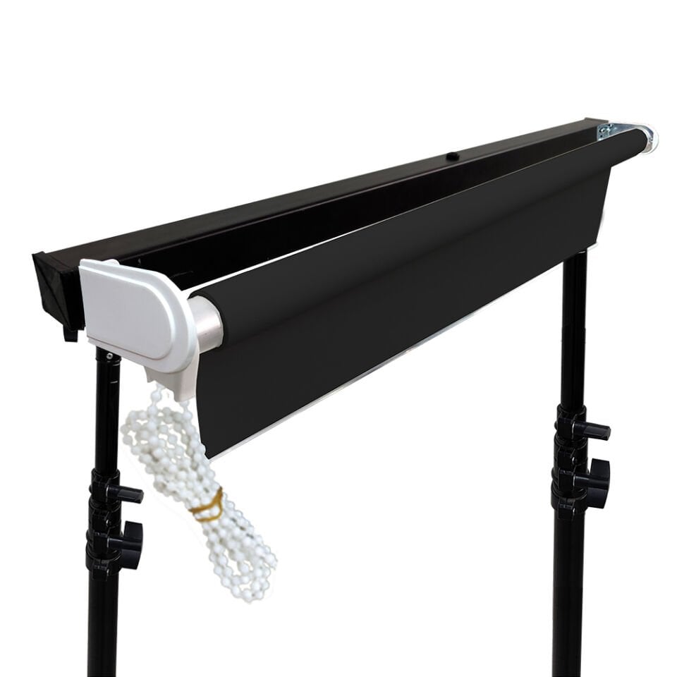 HS STÜDYO TEKNİK SİYAH 190X400CM TAŞINABİLİR FON