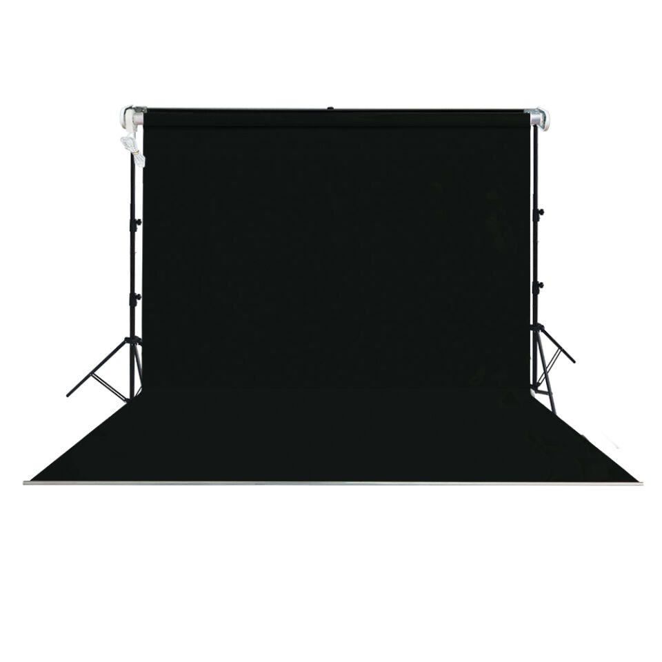 HS STÜDYO TEKNİK SİYAH 190X400CM TAŞINABİLİR FON