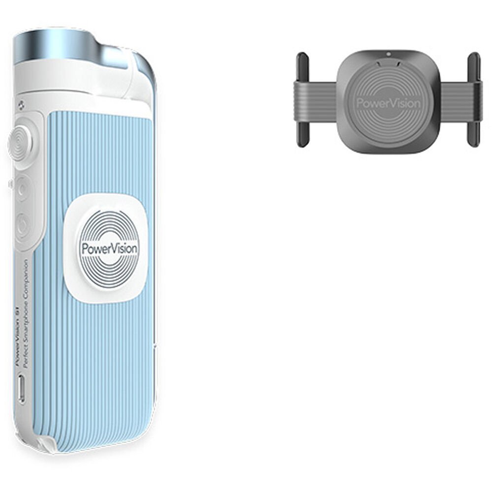 Power Vision S1 Akıllı Telefon Gimbal Explorer Kiti Mavi