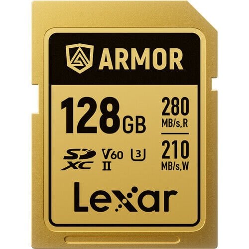 Lexar 128GB ARMOR GOLD UHS-II SDXC Hafıza Kartı