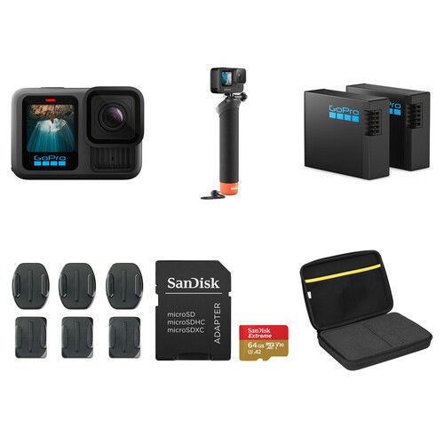 GoPro HERO 13 Black Accessory Bundle