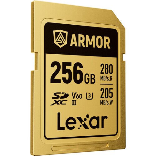Lexar 256GB ARMOR GOLD UHS-II SDXC Hafıza Kartı