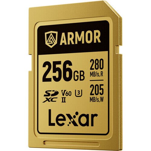 Lexar 256GB ARMOR GOLD UHS-II SDXC Hafıza Kartı