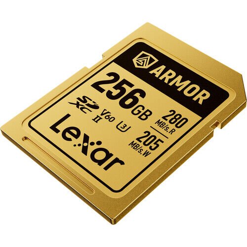 Lexar 256GB ARMOR GOLD UHS-II SDXC Hafıza Kartı