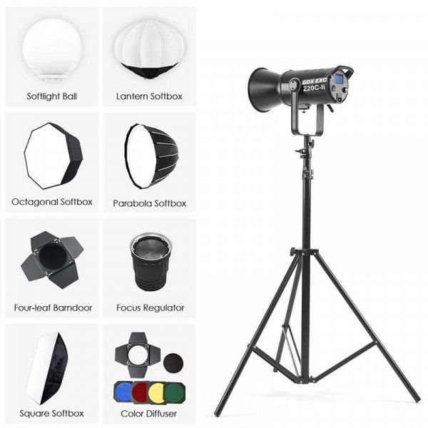 Gdx EXC-220C-II Bi Color Led Video Işığı