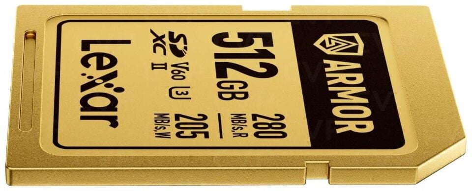 Lexar 512GB ARMOR GOLD UHS-II SDXC Hafıza Kartı