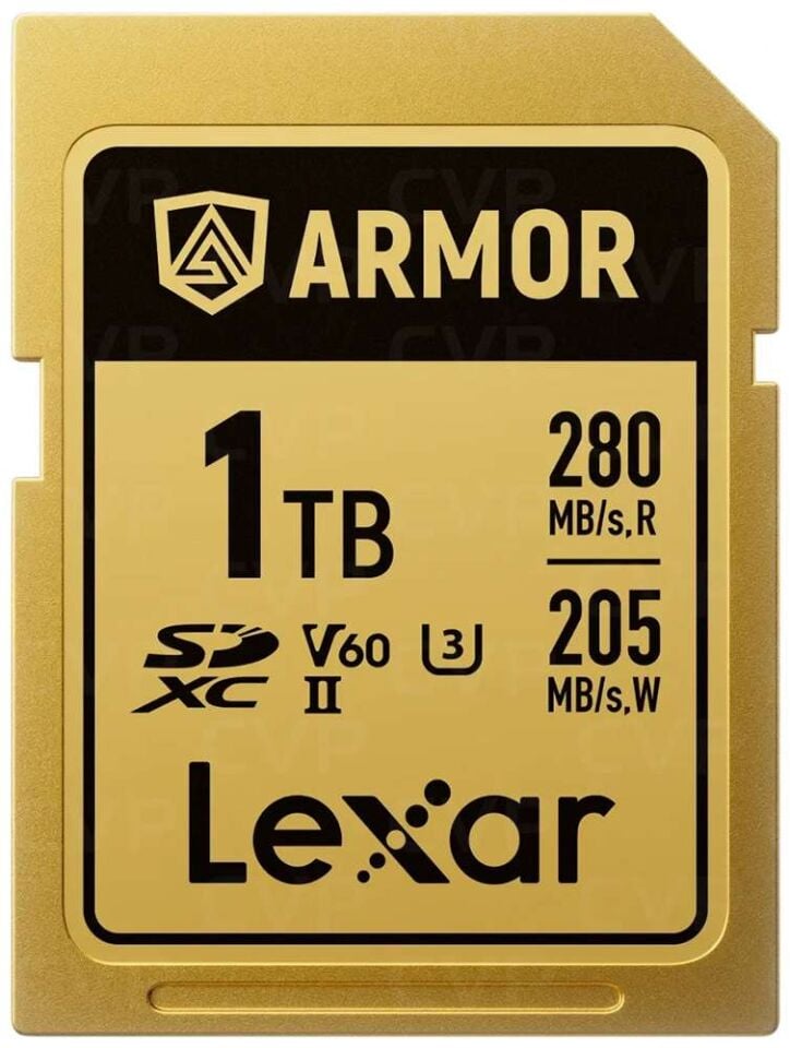 Lexar 1TB ARMOR GOLD UHS-II SDXC Hafıza Kartı