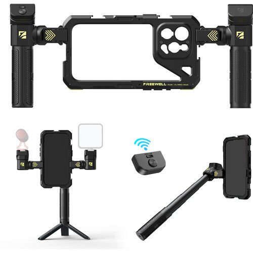 Freewell Genius Rig iPhone 15 Pro Max Kafesi