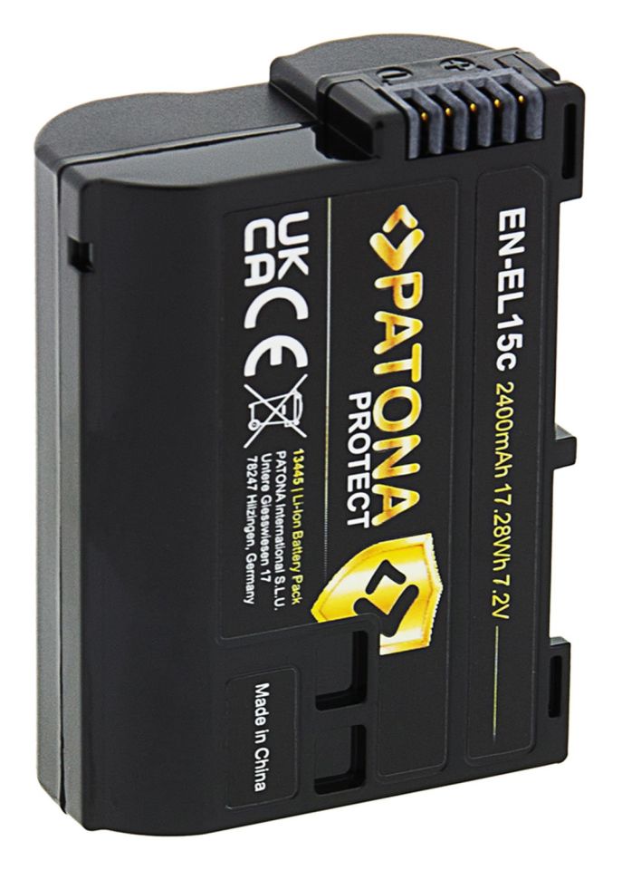 PATONA 13445  PROTECT Battery f. Nikon EL15C