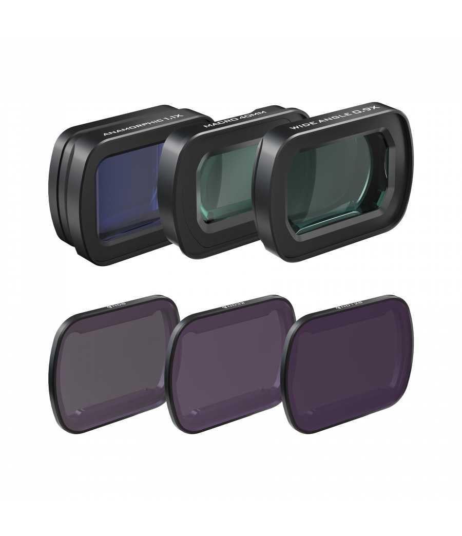 Freewell DJI Osmo Pocket 3 Macro Wide-Angle Anamorphic Filtre