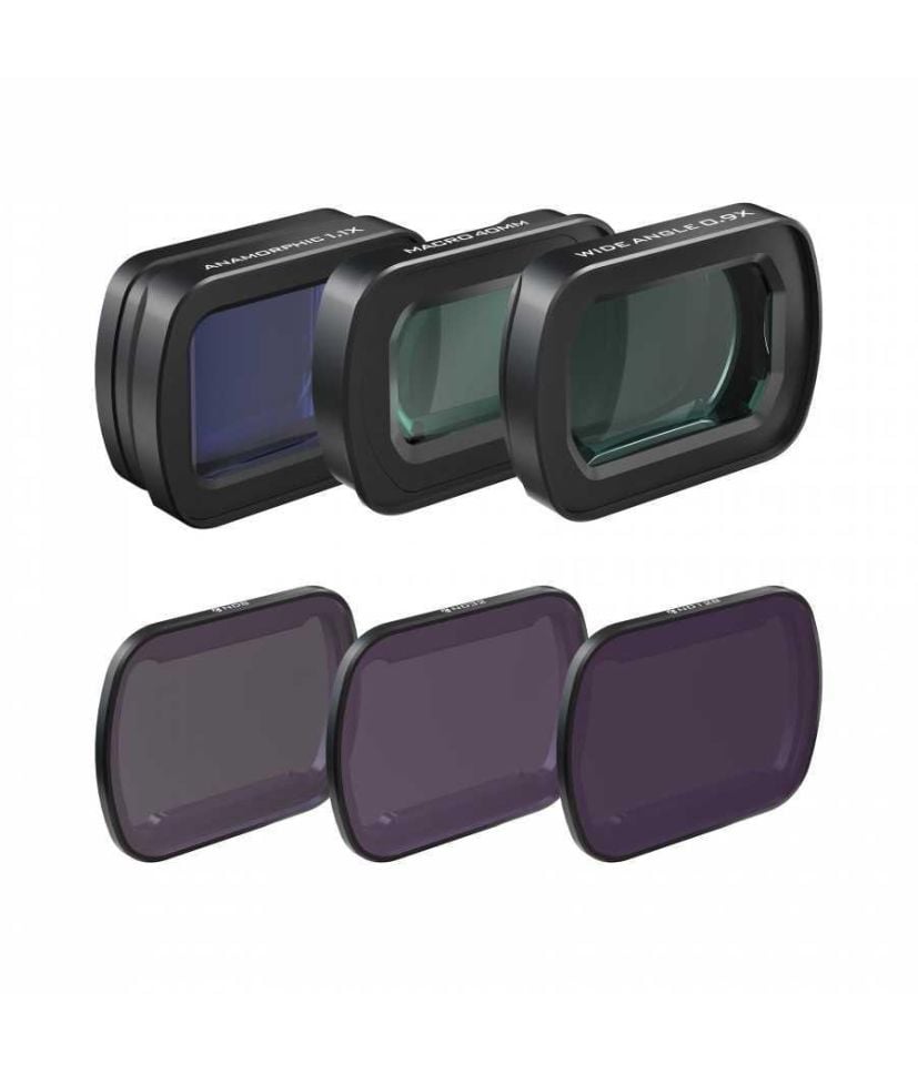 Freewell DJI Osmo Pocket 3 Macro Wide-Angle Anamorphic Filtre