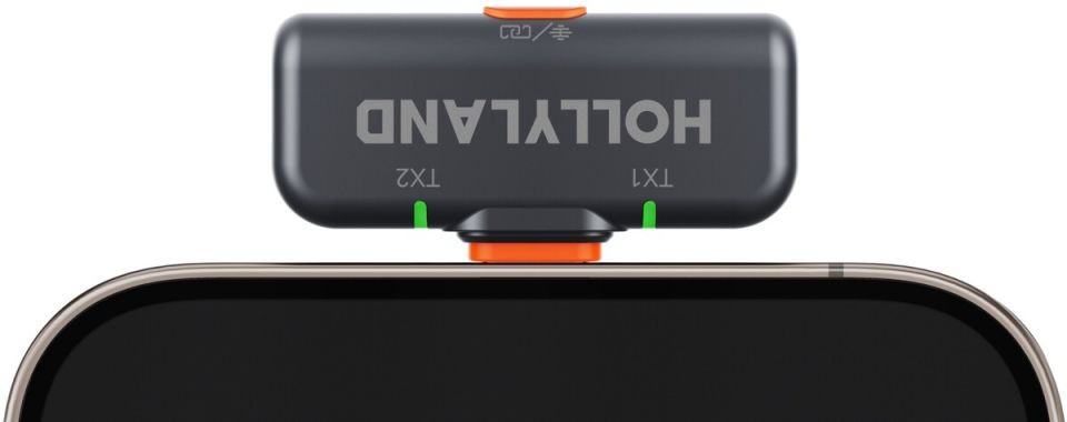 Hollyland Lark M2S 2 Kişilik Kablosuz Yaka Mikrofonu