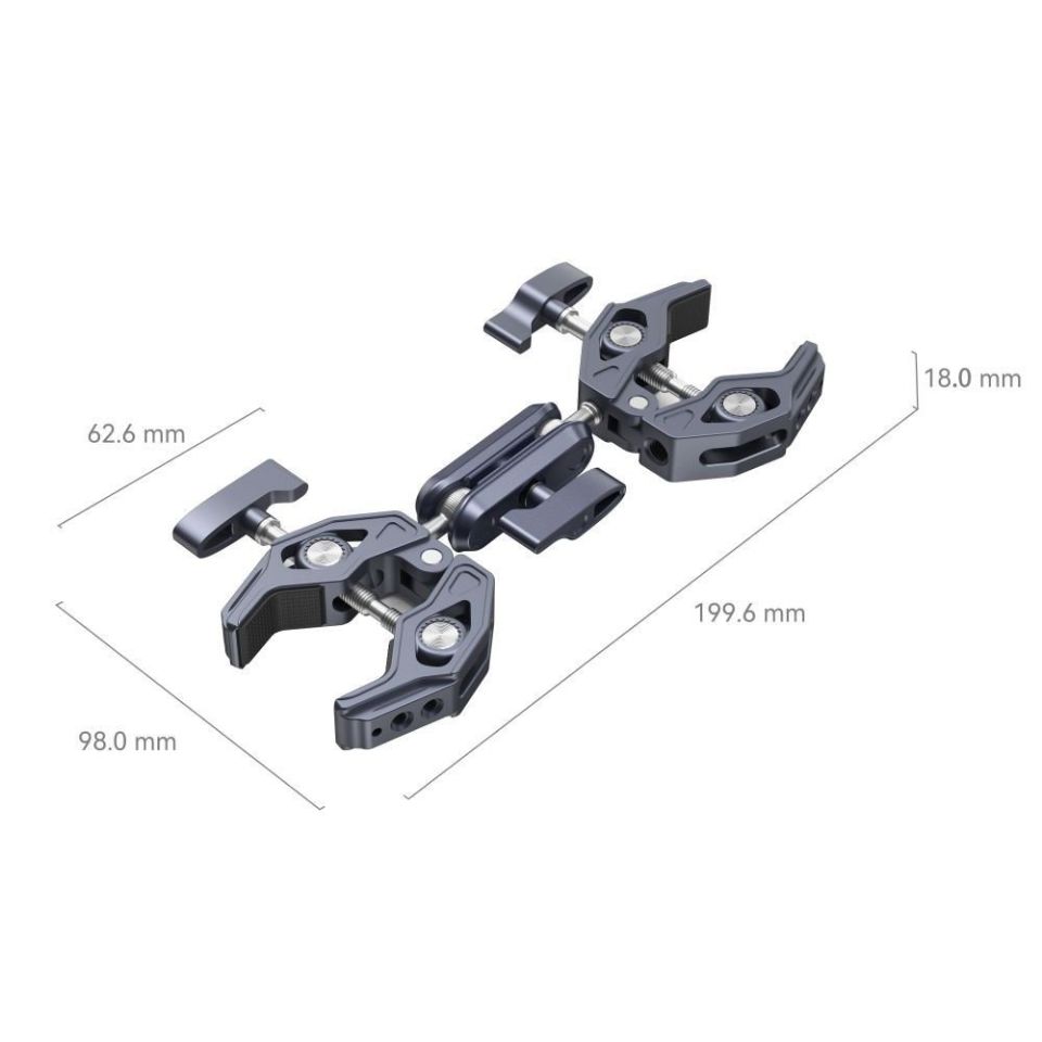 SmallRig 4103B Çift Şekilli Kelepçeli Süper Kelepçe