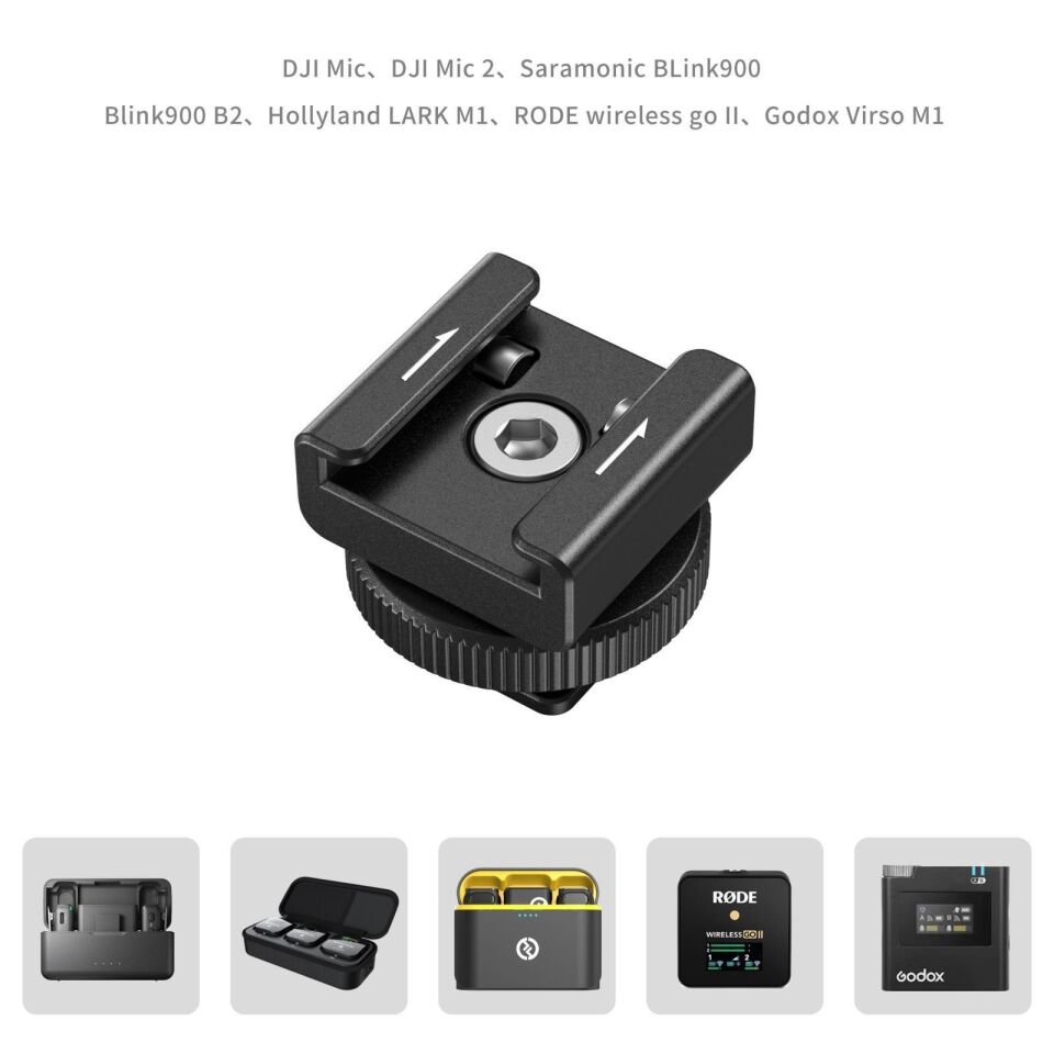 SmallRig 4822 Işık ve Mikrofon Desteği Metal Ayak Montajı