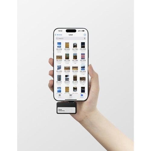 Lexar 2TB Professional Go USB 3.2 Gen 2 Taşınabilir SSD (Siyah)