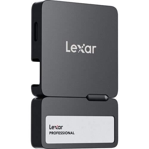 Lexar 1TB Professional Go USB 3.2 Gen 2 Taşınabilir SSD Hub'lı