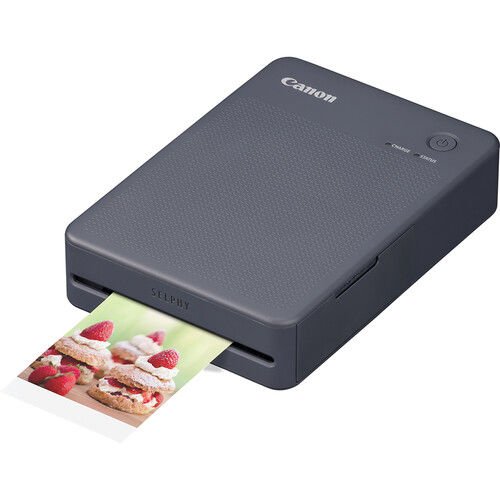 Canon SELPHY QX20 Kompakt Fotoğraf Yazıcısı (Koyu Gri)