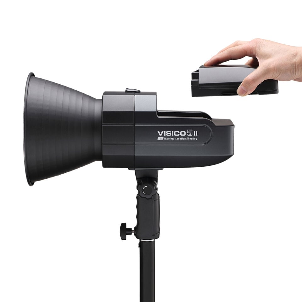 Visico 5 II TTL Akülü Paraflaş