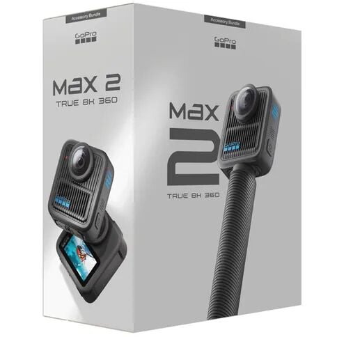 GoPro Max 2 Black Accessory Bundle