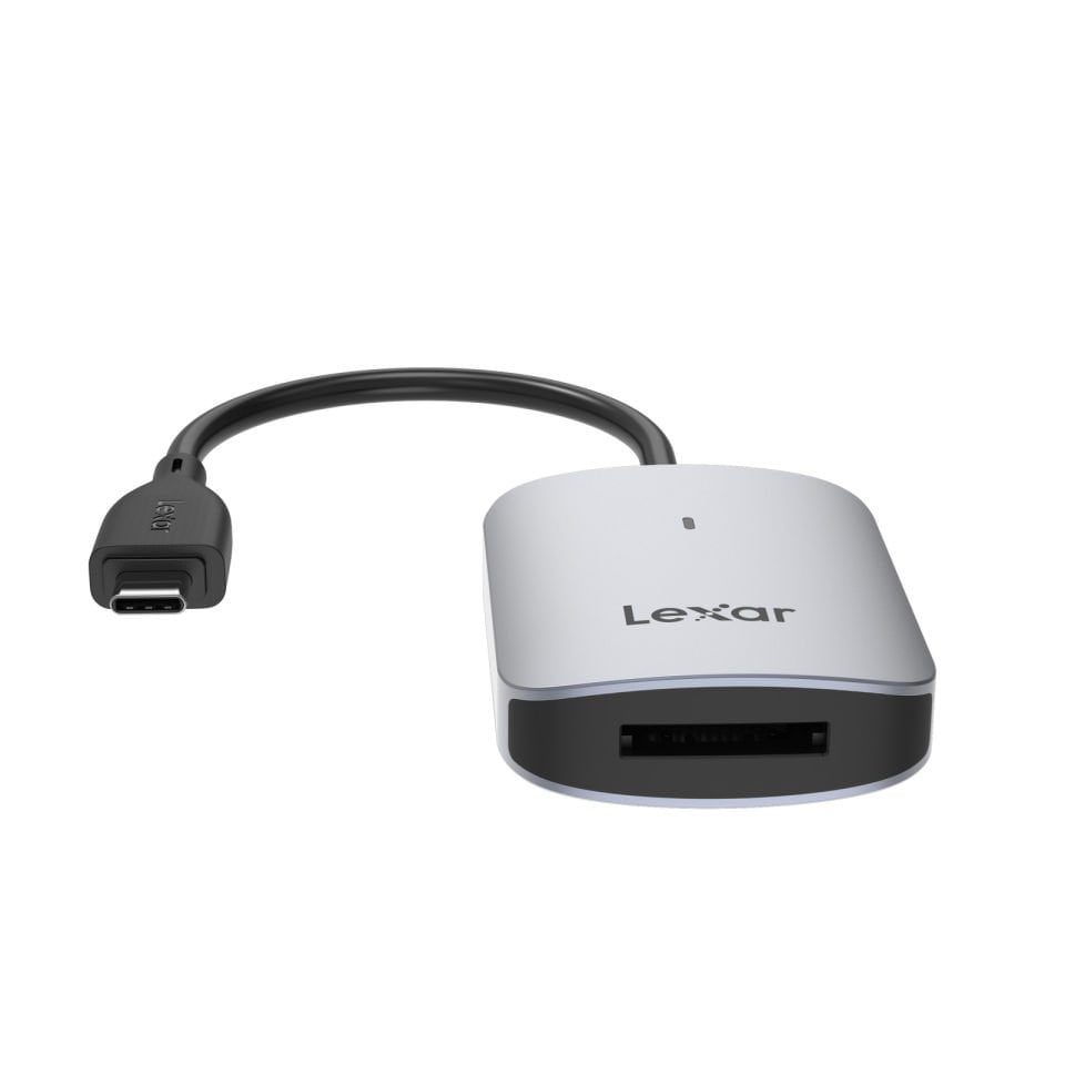 LEXAR Kart Okuyucu + 320GB Professional CFexpress Type A Card GOLD