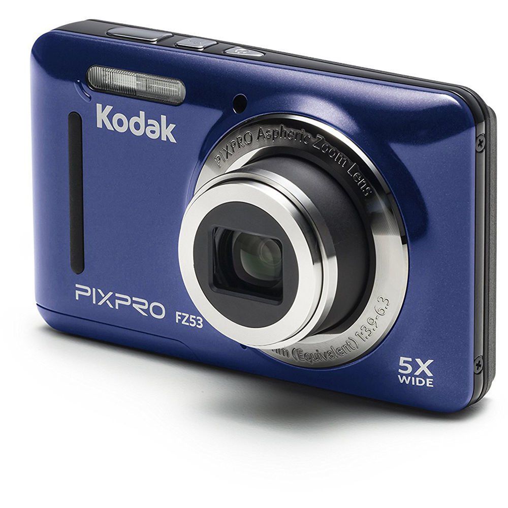 Kodak Pixpro FZ53 Dijital Fotoğraf Makinesi (Mavi) | Ak Elektronik