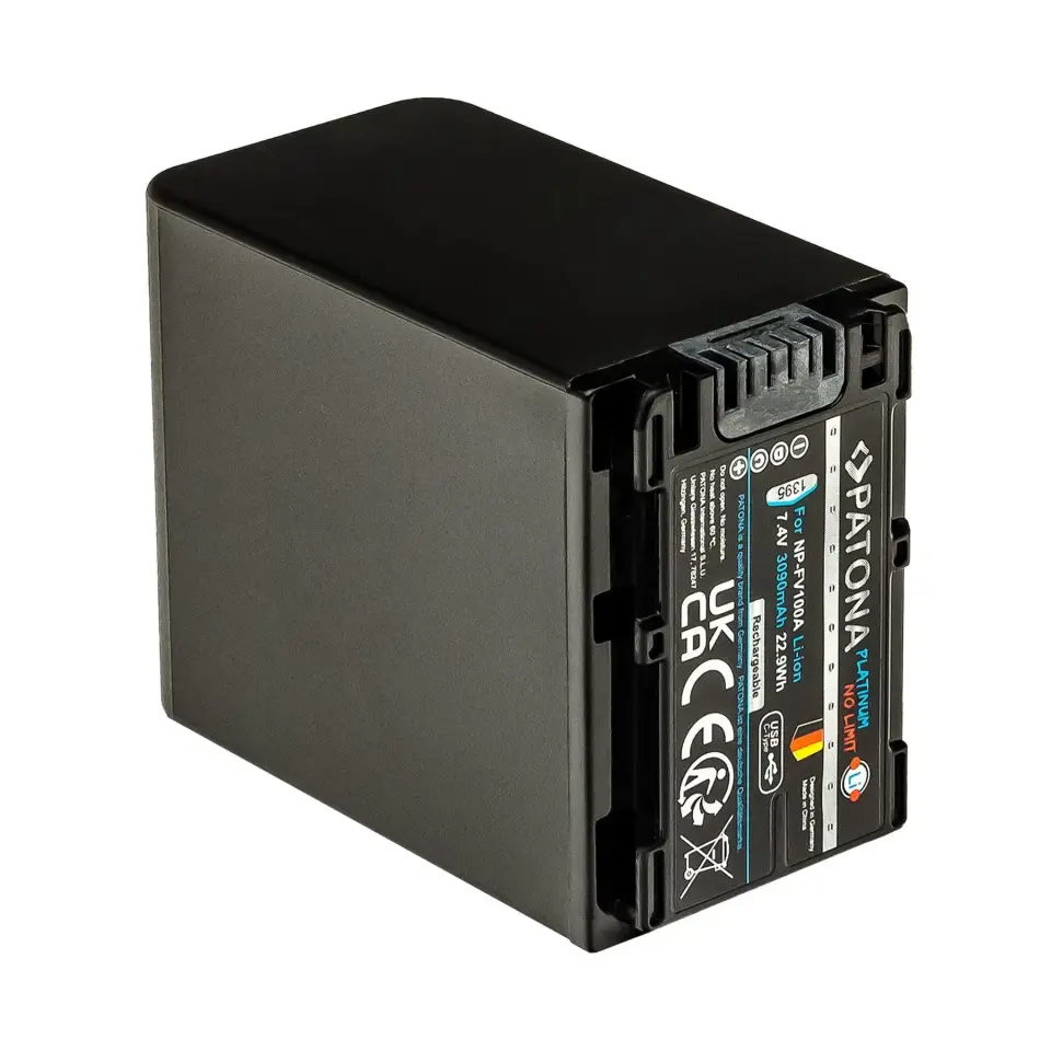 Patona FV100 Platinum Batarya Sony Kameralar için