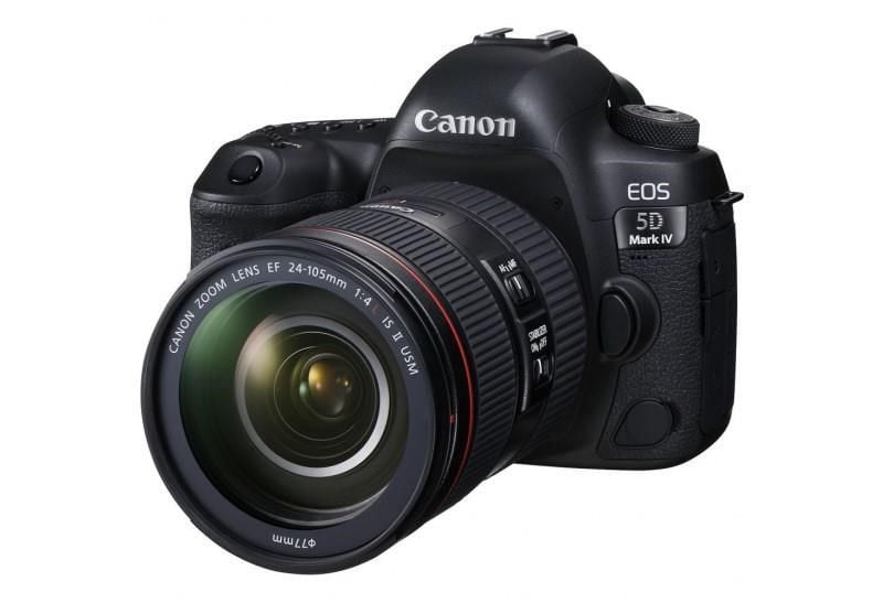 Canon EOS 5D Mark IV + 24-105mm F4L IS II USM Lensli DSLR Fotoğraf Makinesi