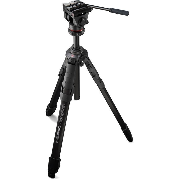 Manfrotto MKONEA-500X ONE Alu with 500X Fluid head Video Tripod