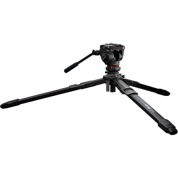 Manfrotto MKONEA-500X ONE Alu with 500X Fluid head Video Tripod
