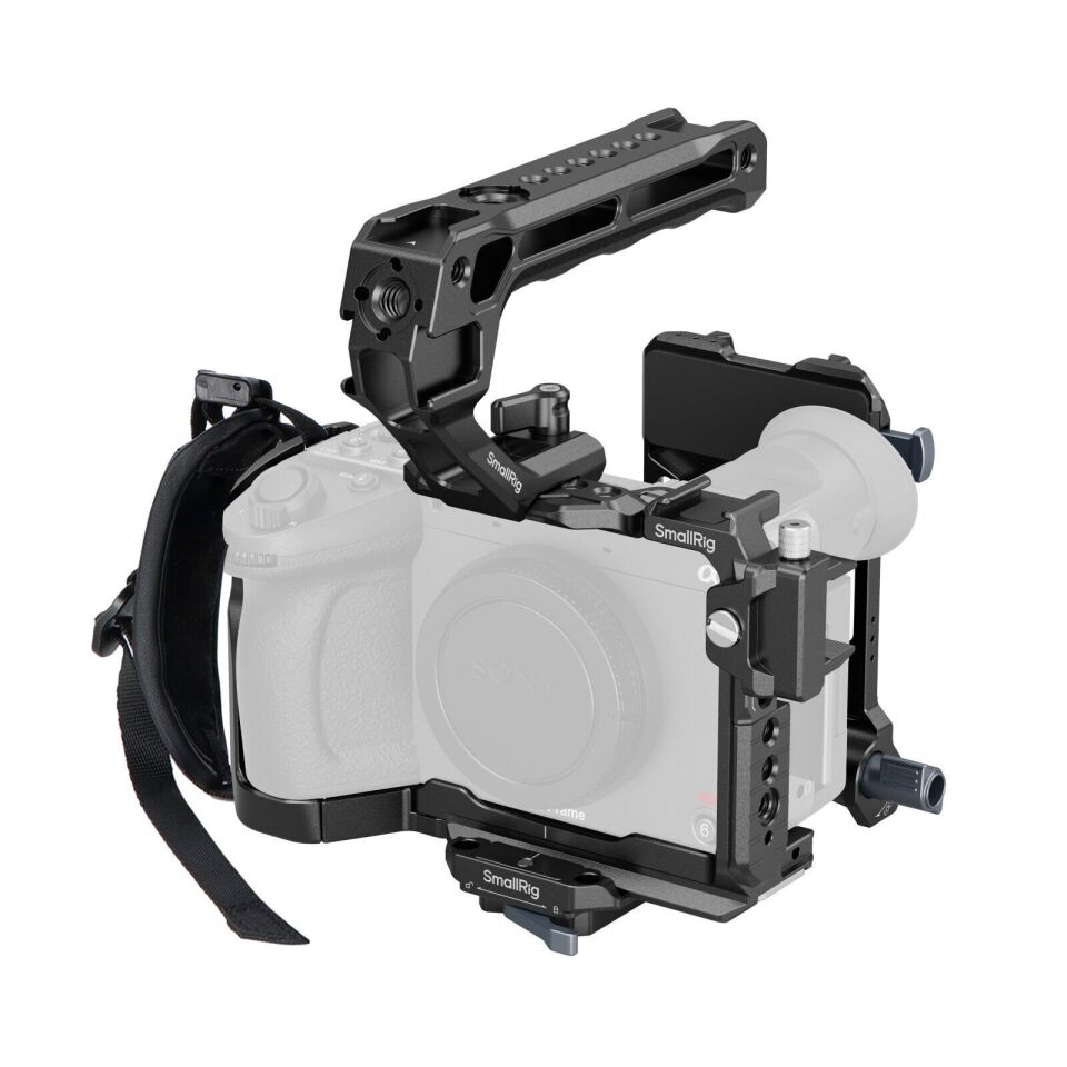 SmallRig 5590 Sony FX2  için Pil Plakalı  Gelişmiş Kafes Kiti